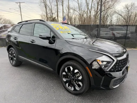 Black 2023 KIA SPORTAGE X-LINE for sale in Schererville, IN