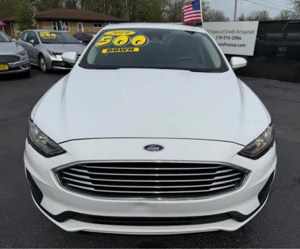 Photos of 2019 FORD FUSION HYBRID SE for sale in Schererville, IN at NWI Auto Finance Schererville