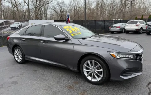 Gray 2021 HONDA ACCORD LX for sale in Schererville, IN