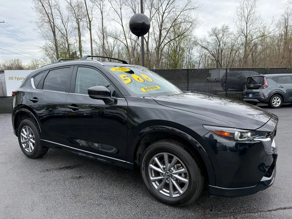 Black 2025 MAZDA CX-5 2.5 S SELECT for sale in Schererville, IN