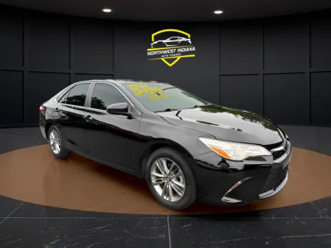 Black 2017 TOYOTA CAMRY SE for sale in Schererville, IN
