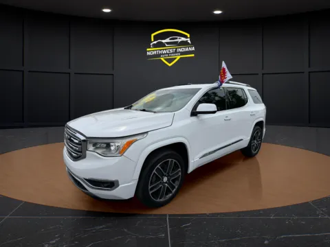White 2019 GMC ACADIA DENALI for sale in Schererville, IN