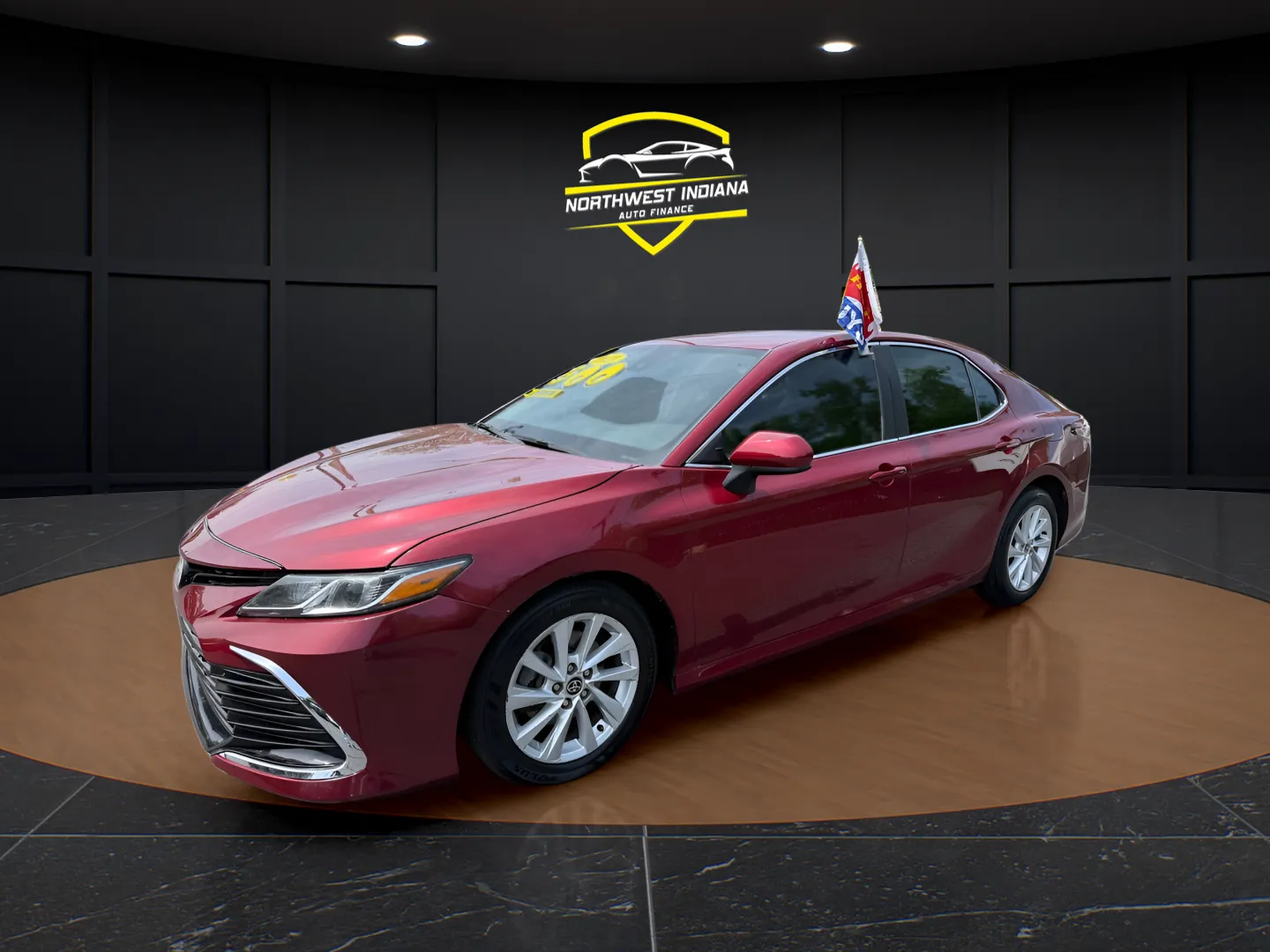 Red 2021 TOYOTA CAMRY LE for sale in Schererville, IN