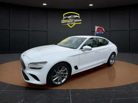 White 2022 GENESIS G70 2.0T for sale in Schererville, IN