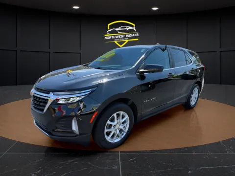 Black 2024 CHEVROLET EQUINOX LT for sale in Schererville, IN