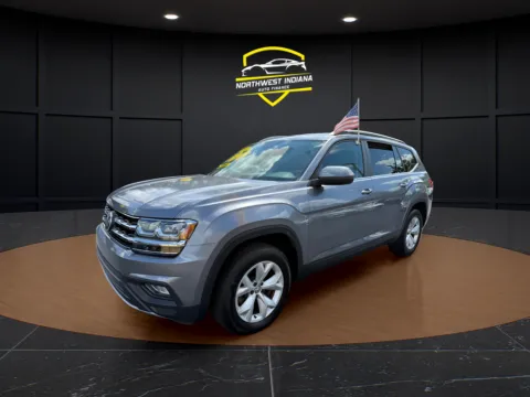 Gray 2018 VOLKSWAGEN ATLAS V6 SE for sale in Schererville, IN