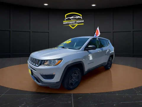 Silver 2018 JEEP COMPASS SPORT for sale in Schererville, IN