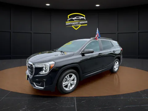 Black 2022 GMC TERRAIN SLE for sale in Schererville, IN