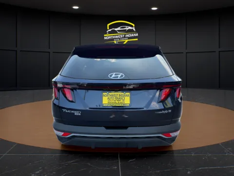 Another view of 2024 HYUNDAI TUCSON HYBRID BLUE for sale in Schererville, IN at NWI Auto Finance Schererville