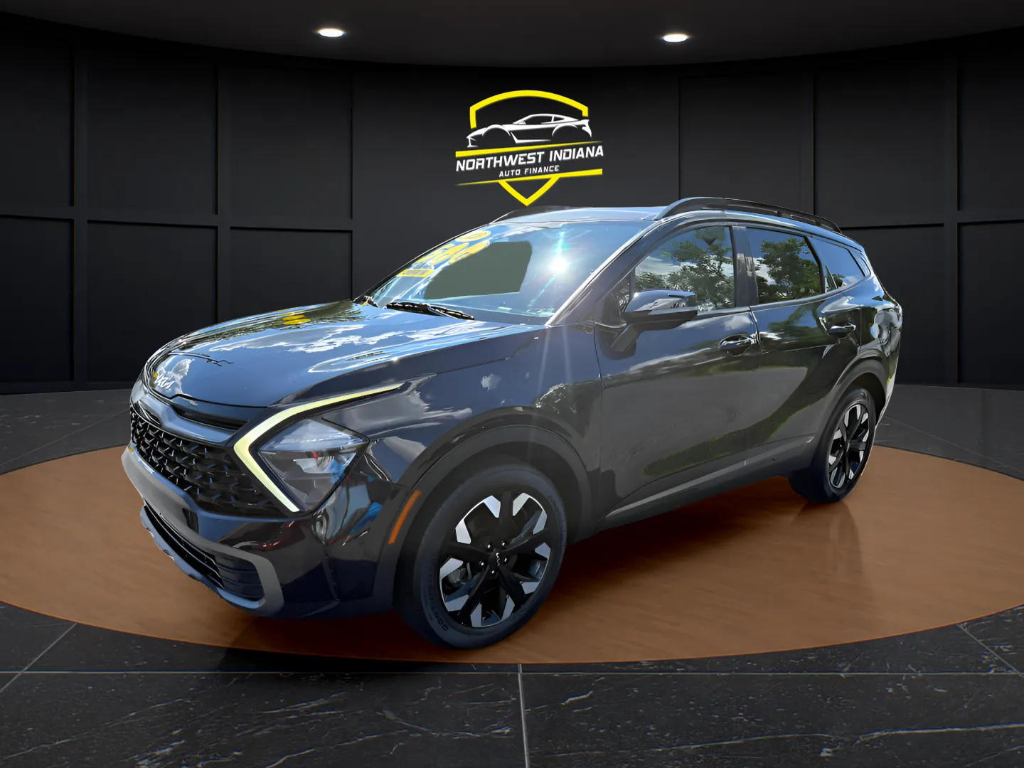 Black 2023 KIA SPORTAGE X-LINE for sale in Schererville, IN