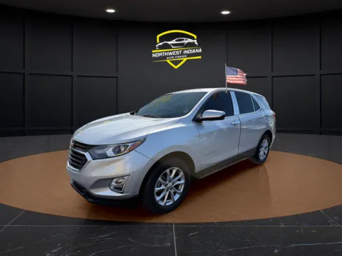 Silver 2021 CHEVROLET EQUINOX LT for sale in Schererville, IN