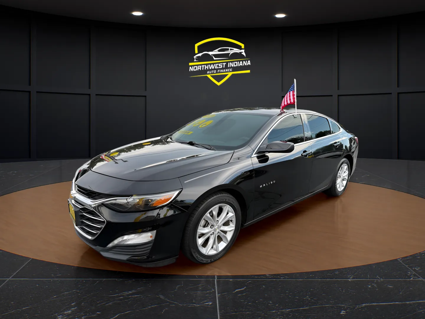 Black 2020 CHEVROLET MALIBU LT for sale in Schererville, IN