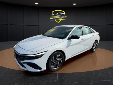 White 2025 HYUNDAI ELANTRA SEL SPORT for sale in Schererville, IN