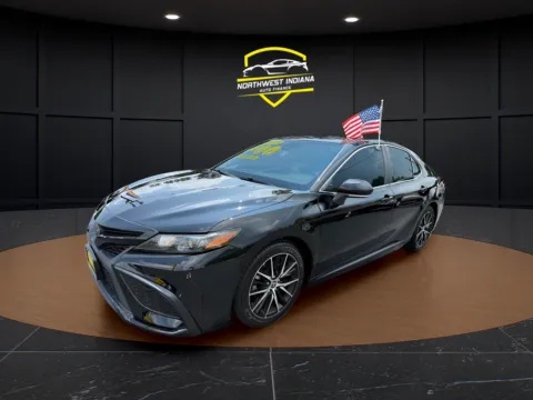 Black 2023 TOYOTA CAMRY SE for sale in Schererville, IN