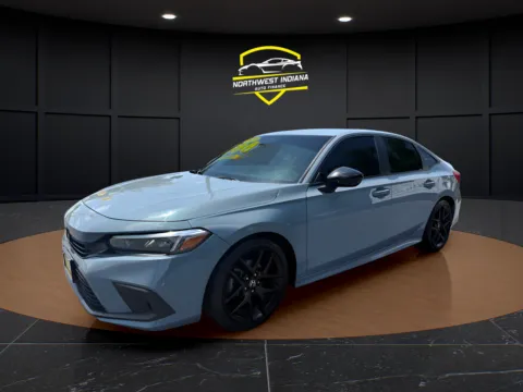 Blue 2023 HONDA CIVIC SPORT for sale in Schererville, IN