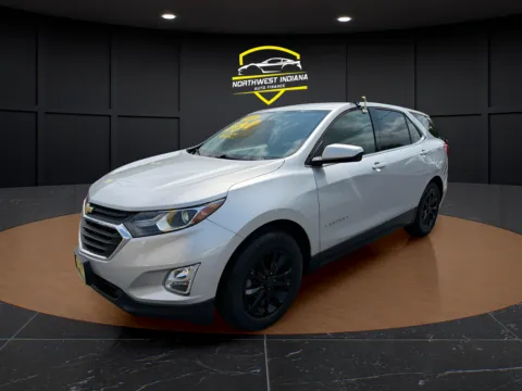 Silver 2020 CHEVROLET EQUINOX LT for sale in Schererville, IN