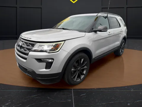 Silver 2019 FORD EXPLORER XLT for sale in Schererville, IN