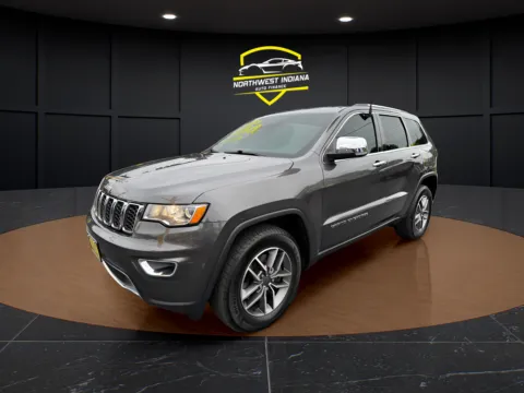 Gray 2021 JEEP GRAND CHEROKEE LIMITED for sale in Schererville, IN