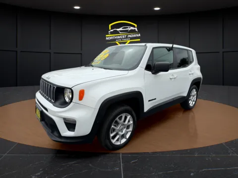 White 2023 JEEP RENEGADE LATITUDE for sale in Schererville, IN