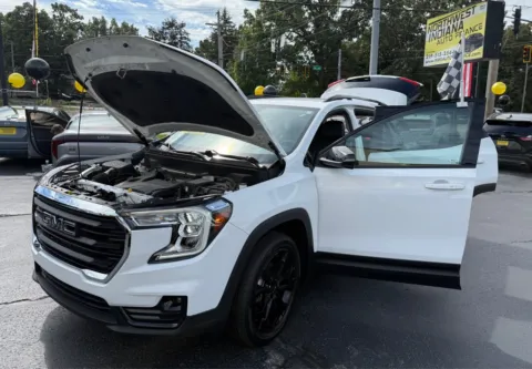 Photos of 2022 GMC TERRAIN SLT for sale in Schererville, IN at NWI Auto Finance Schererville