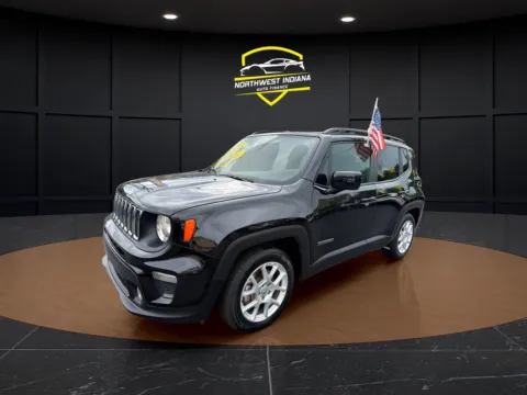 Black 2020 JEEP RENEGADE LATITUDE for sale in Schererville, IN