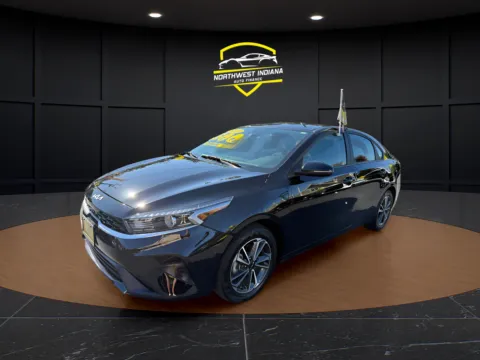 Black 2023 KIA FORTE LXS for sale in Schererville, IN
