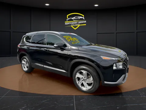 Black 2023 HYUNDAI SANTA FE SEL for sale in Schererville, IN