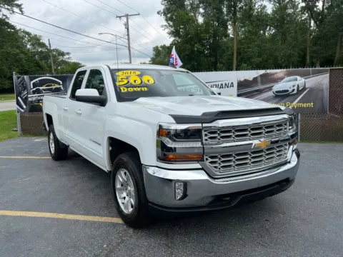 White 2018 CHEVROLET SILVERADO 1500 LT for sale in Schererville, IN