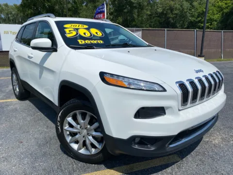 White 2018 JEEP CHEROKEE LIMITED for sale in Schererville, IN