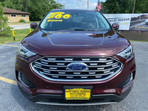 Photos of 2022 FORD EDGE TITANIUM for sale in Schererville, IN at NWI Auto Finance Schererville