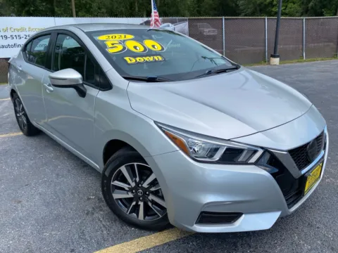Silver 2021 NISSAN VERSA SV for sale in Schererville, IN