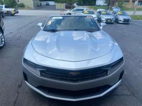 Silver 2019 CHEVROLET CAMARO LS for sale in Schererville, IN