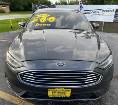 Photos of 2020 FORD FUSION SE for sale in Schererville, IN at NWI Auto Finance Schererville