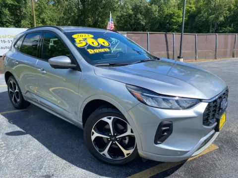 Silver 2023 FORD ESCAPE ST LINE SELECT for sale in Schererville, IN