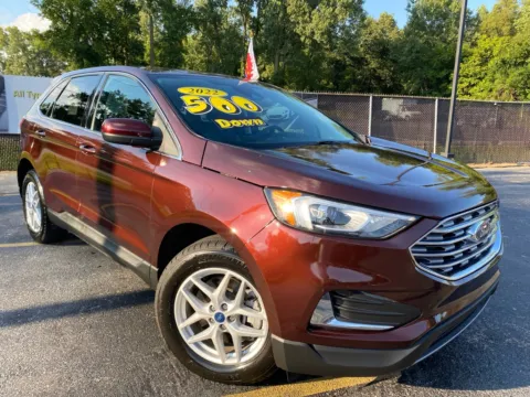 Red 2022 FORD EDGE SEL for sale in Schererville, IN