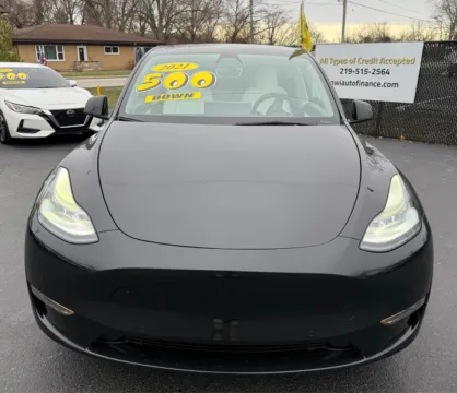 Photos of 2021 TESLA MODEL Y PERFORMANCE for sale in Schererville, IN at NWI Auto Finance Schererville
