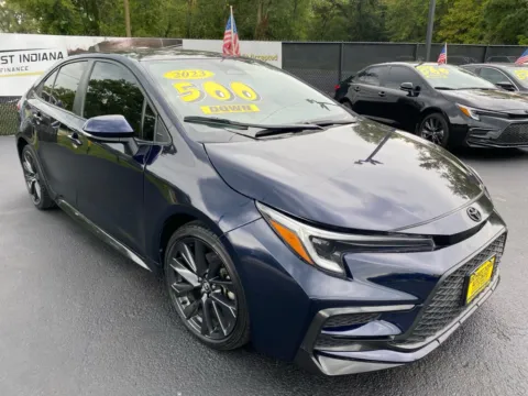 Blue 2023 TOYOTA COROLLA SE for sale in Schererville, IN