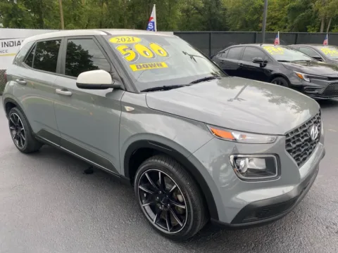 Gray 2021 HYUNDAI VENUE SE for sale in Schererville, IN