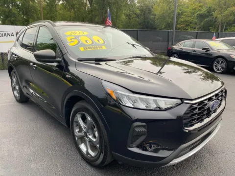 Black 2023 FORD ESCAPE ST LINE for sale in Schererville, IN