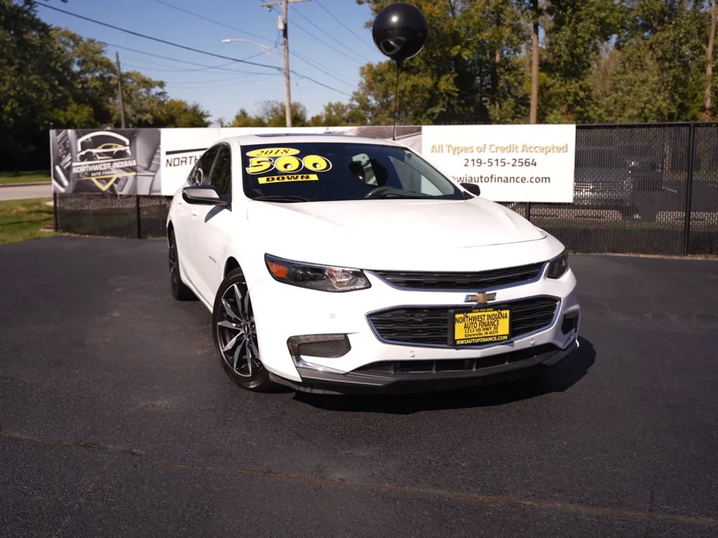 2018 CHEVROLET MALIBU LT for sale in Schererville, IN