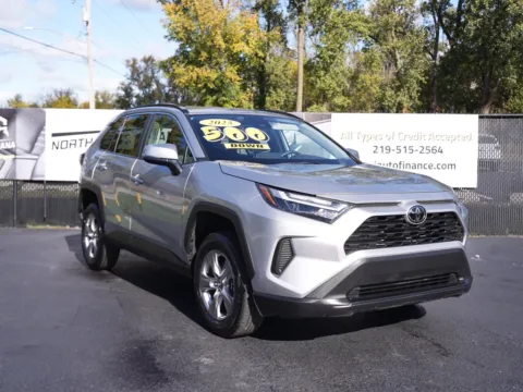 Silver 2025 TOYOTA RAV4 XLE for sale in Schererville, IN