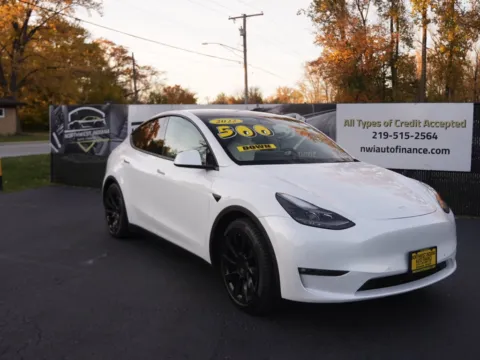 White 2022 TESLA MODEL Y Performance for sale in Schererville, IN