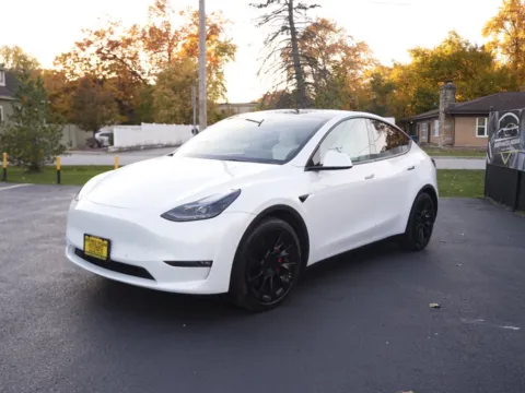 Another view of 2022 TESLA MODEL Y Performance for sale in Schererville, IN at NWI Auto Finance Schererville