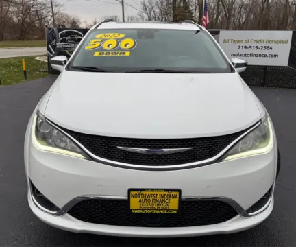 Photos of 2020 CHRYSLER PACIFICA LIMITED for sale in Schererville, IN at NWI Auto Finance Schererville