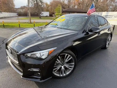Another view of 2023 INFINITI Q50 SENSORY for sale in Schererville, IN at NWI Auto Finance Schererville