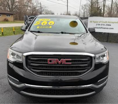 Photos of 2019 GMC ACADIA SLE for sale in Schererville, IN at NWI Auto Finance Schererville