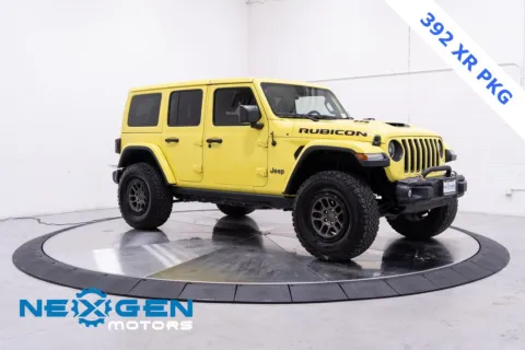 Yellow 2023 Jeep Wrangler Rubicon 392 for sale in Orem, UT