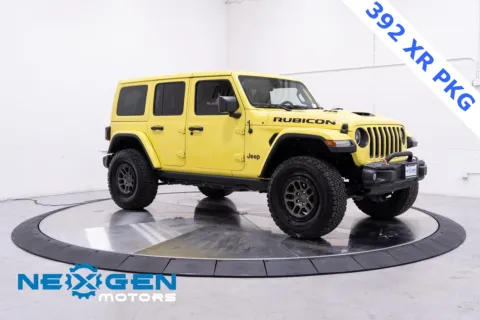 Yellow 2023 Jeep Wrangler Rubicon 392 for sale in Orem, UT