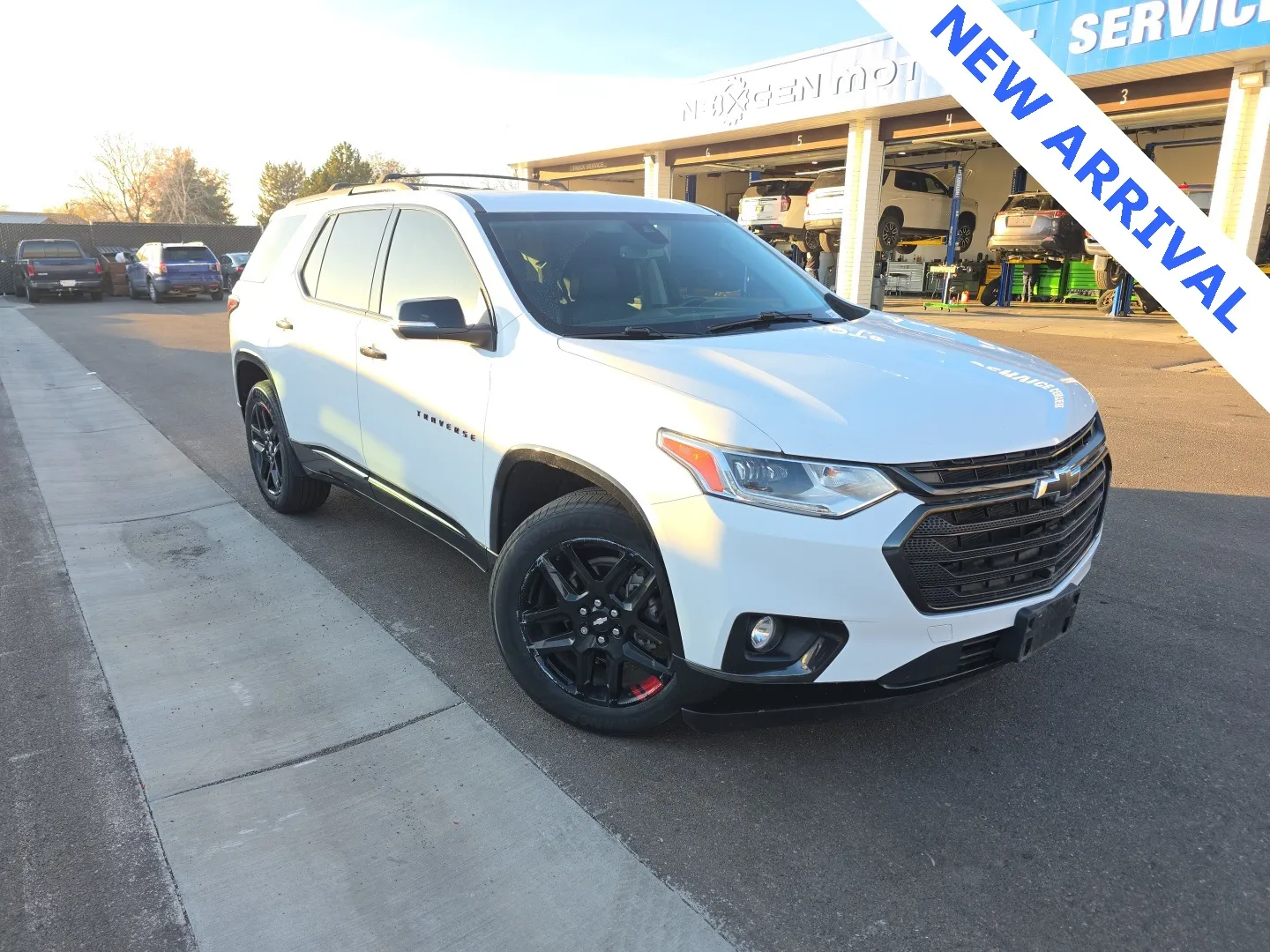 White 2021 Chevrolet Traverse Premier for sale in Orem, UT