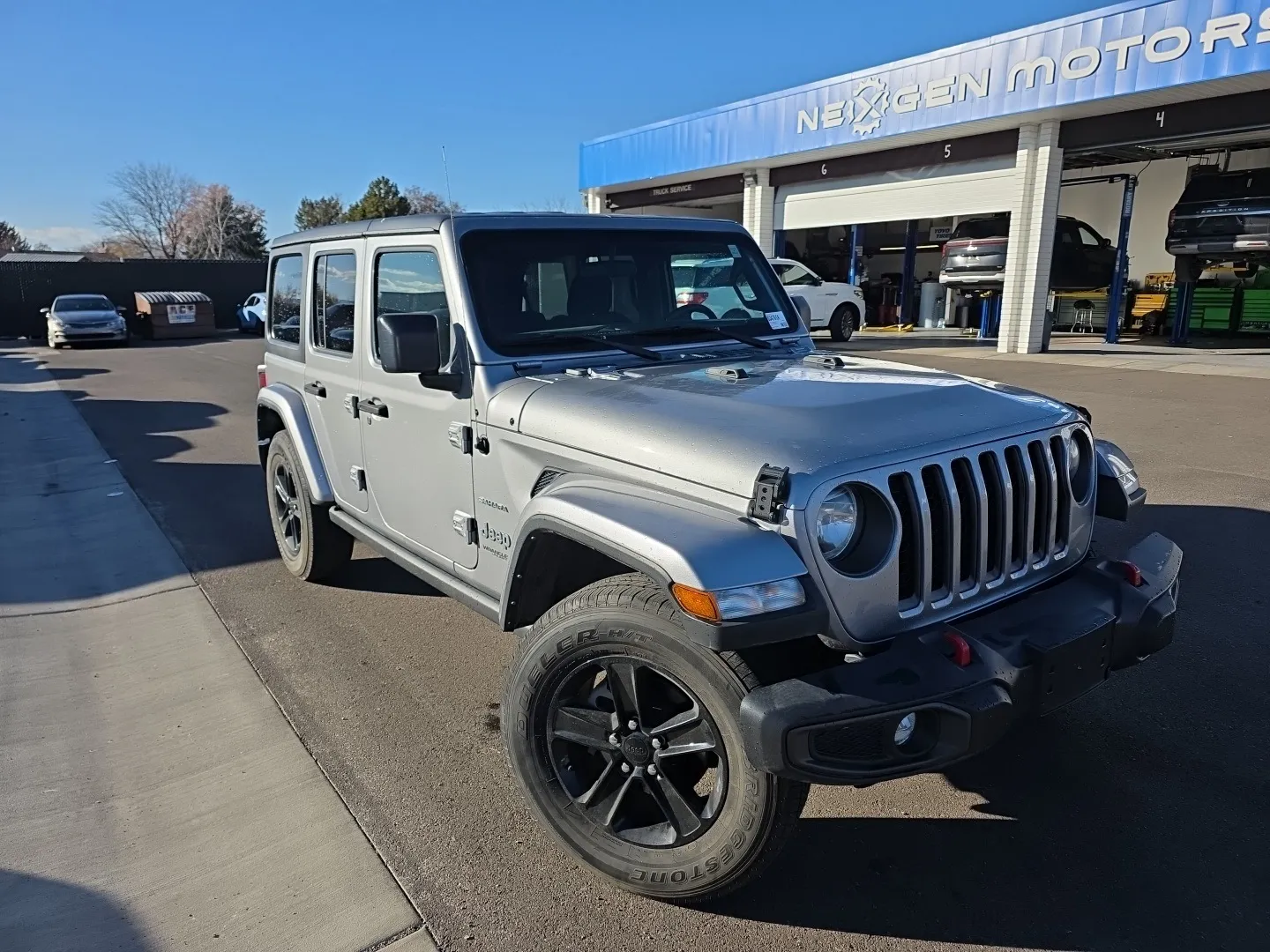 Silver 2021 Jeep Wrangler Unlimited Sahara for sale in Orem, UT
